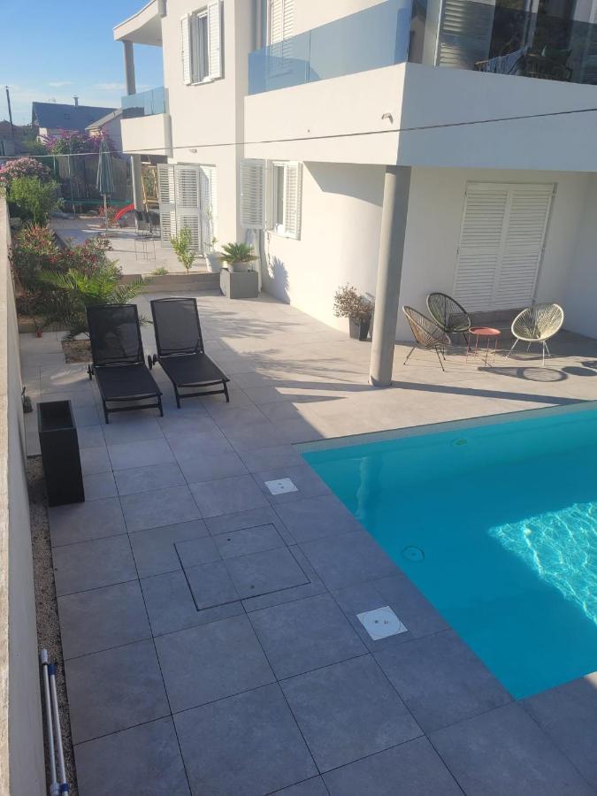 Haus Dalmatia With Heated Pool Lejlighed Bibinje Eksteriør billede