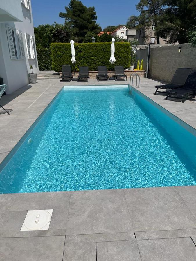 Haus Dalmatia With Heated Pool Lejlighed Bibinje Eksteriør billede